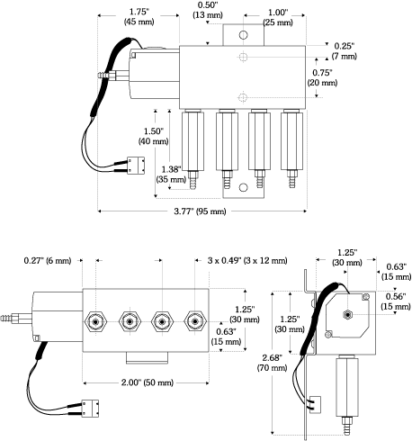 Dimensions for EP-350