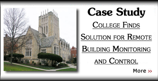 Case Study - College Finds Solution for Remote Building Monitoring and Control