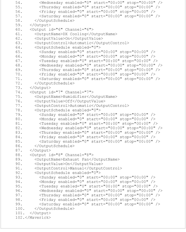 Maverick XML Tutorial page 3