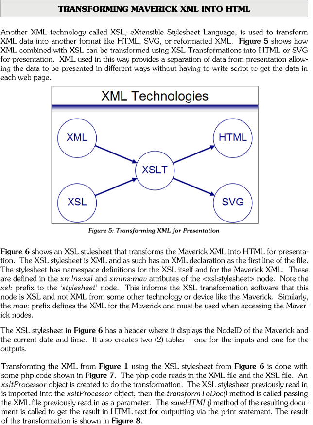 Maverick XML Tutorial page 5