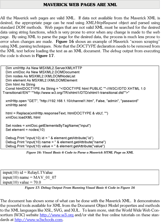 Maverick XML Tutorial page 14